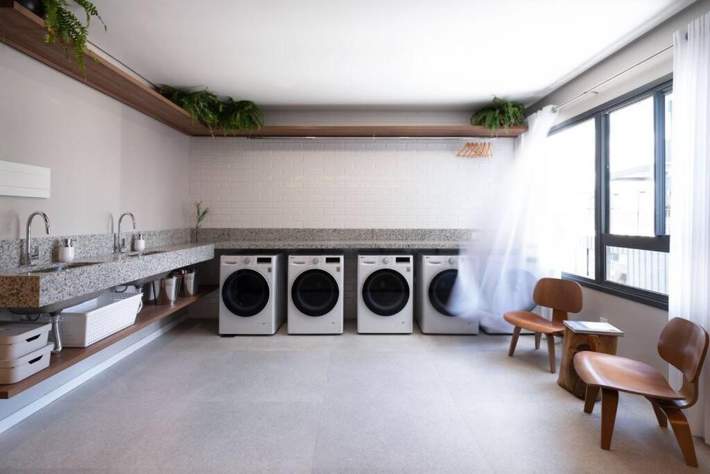 Apartment Contemporaneo No Parque Com Garagem